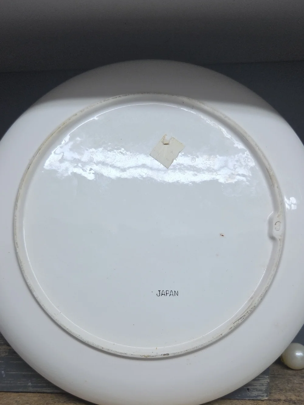 Vintage Mid-Century Ceramic Divided Fondue & Sushi Plate